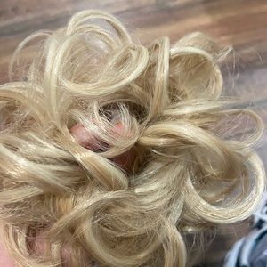 Nice blond Ponytail hair piece